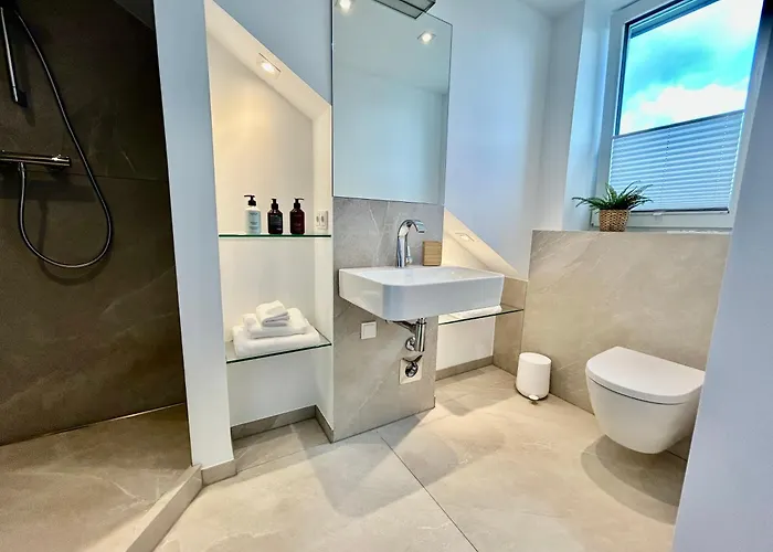 Apartament Luxuswohnung, Airport-messe Fusslaeufig Erreichbar 1 *